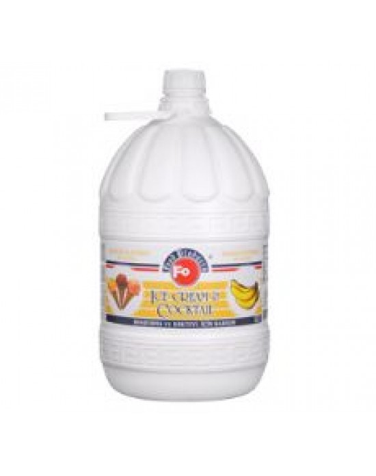 FO KOKTEYL VE DONDURMA KARIŞIMI MUZ AROMALI 6Kg*4
