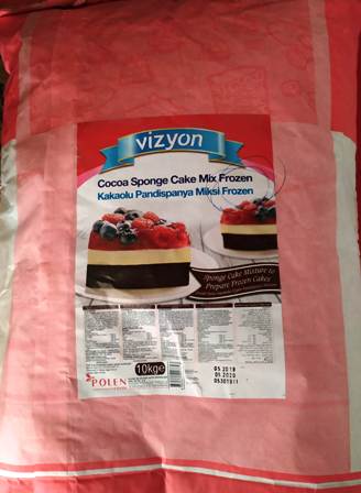 VİZYON PANDİSPANYA FROZEN- KAKAOLU  10kg