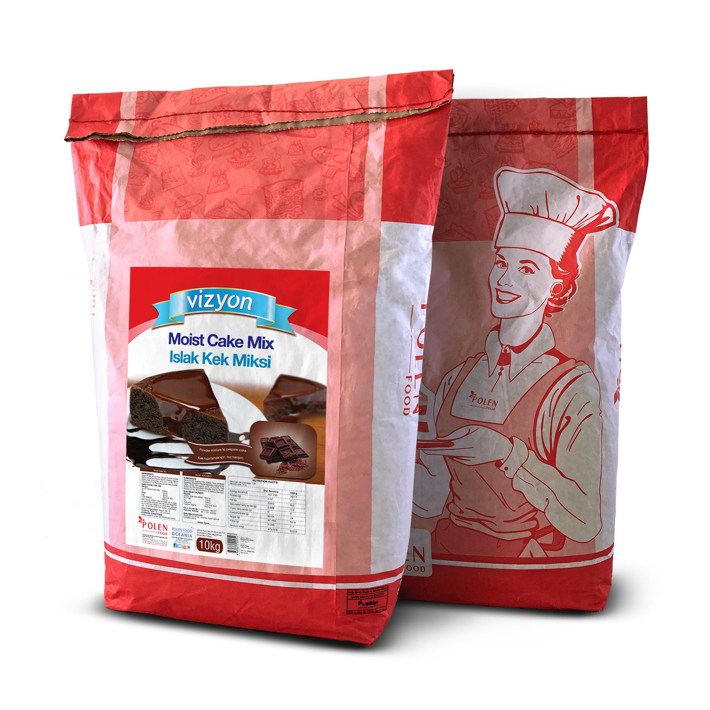 VİZYON KEK MİKSİ ISLAK KEK 10kg