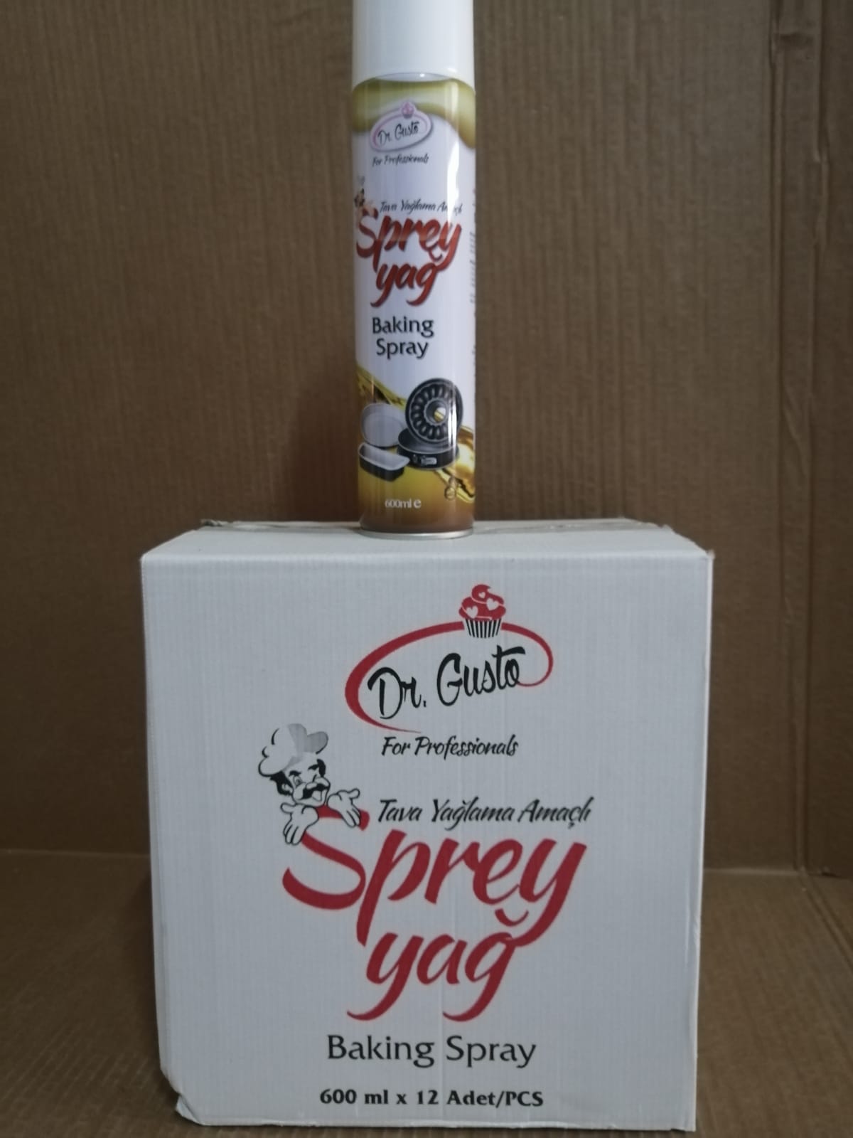 SPREY TAVA YAĞI GUSTO  600ml