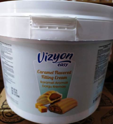 VİZYON EASY DOLGU KREMA KARAMEL 6kg*4ad