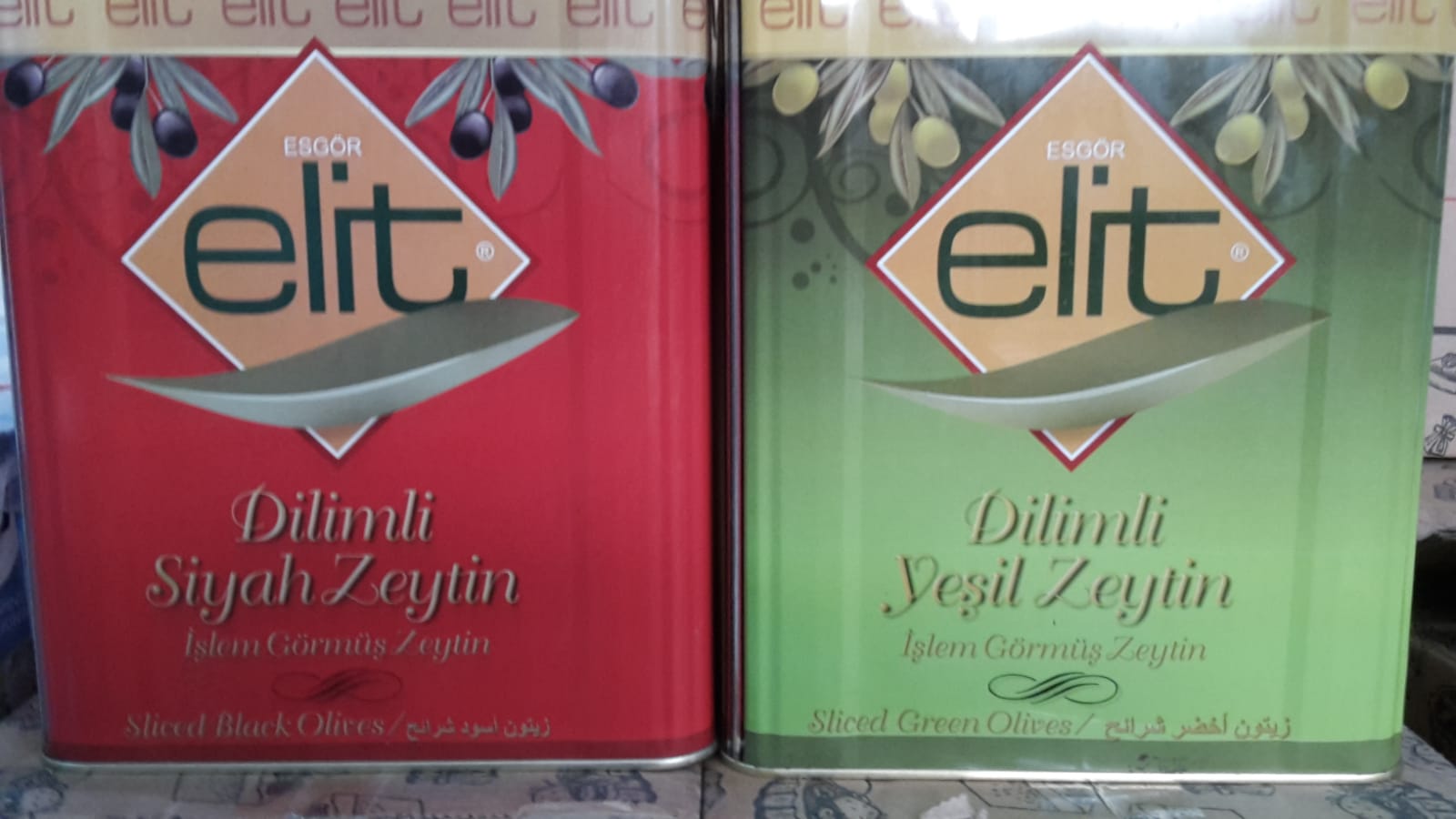 DİLİMLİ SİYAH ZEYTİN  ELİT 8kg  