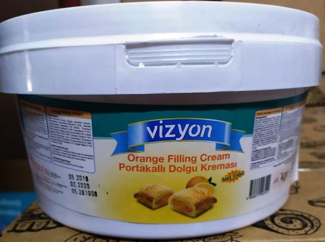 VİZYON EASY DOLGU KREMA FRAMBUAZ 6kg*4ad