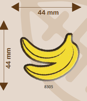 DEKOR ÇİKOLATA MUZ 8305
