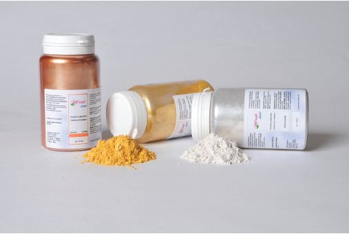 SİM METALİK TOZ BOYA GÜMÜŞ GUSTO 10gr (GIDA DIŞI)