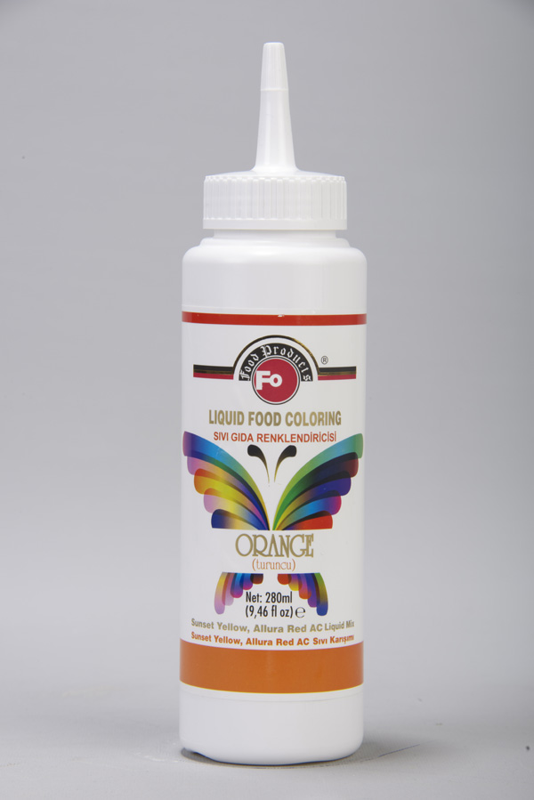 FO  SIVI GIDA BOYASI 160ml TURUNCU
